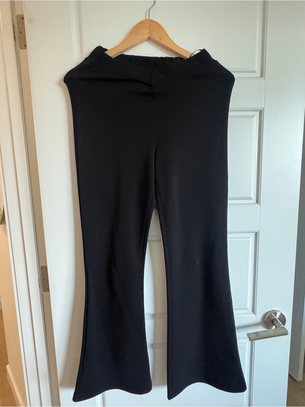 Black Women's Flare Pants